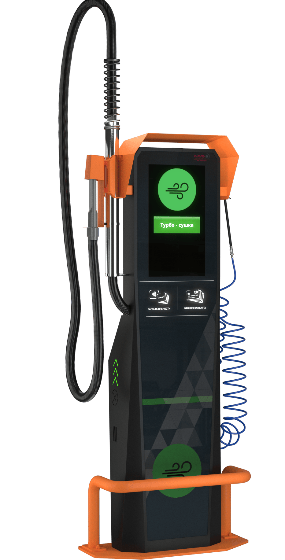 Турбо-сушка "Wave Touch F/A" + подкачка