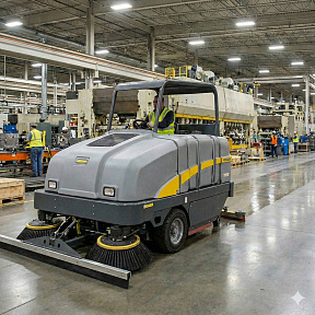 Поломоечная машина для производственных помещений